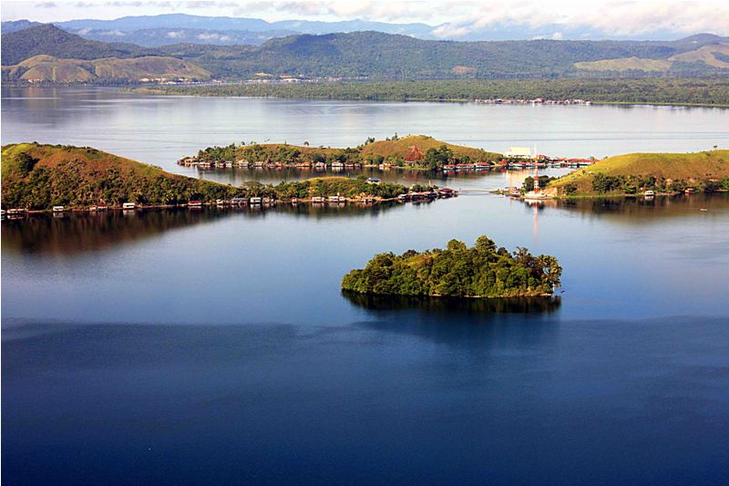 Lake Sentani Islands